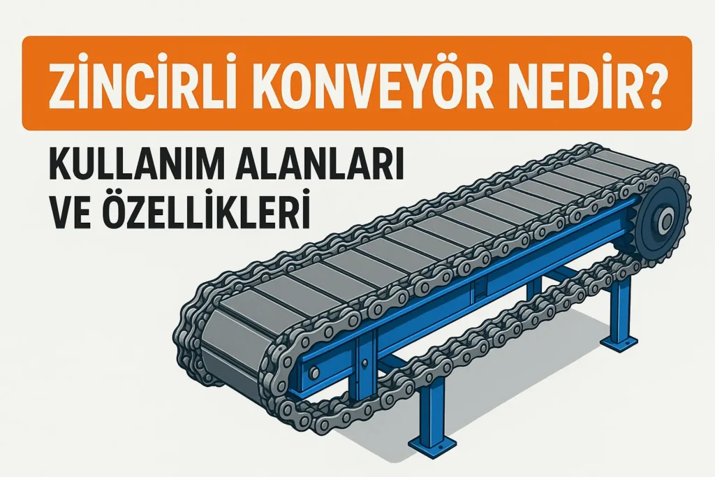 Zincirli Konveyör Nedir? Kullanım Alanları ve Özellikleri