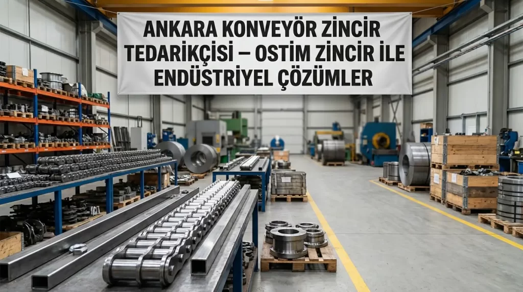 Ankara Konveyör Zincir Tedarikçisi – Ostim Zincir ile Endüstriyel Çözümler