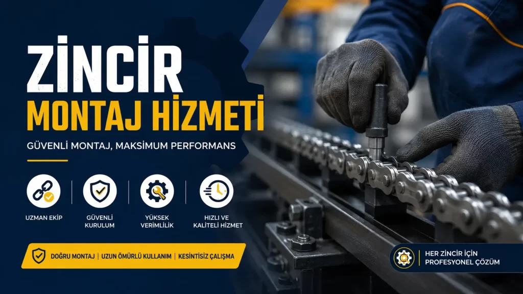 Zincir Montaj Hizmeti – Endüstriyel Zincir Montajında Profesyonel Çözümler