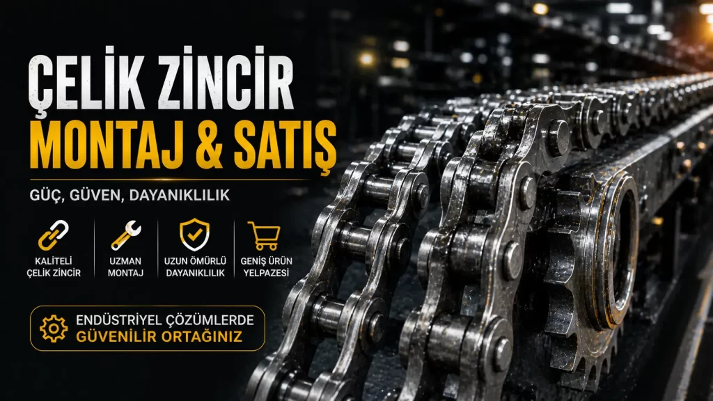 Çelik Zincir Montaj – Çelik Zincir Satışı