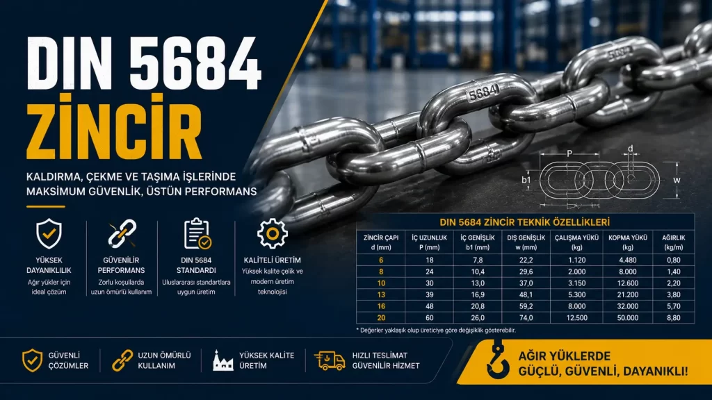DIN 5684 Zincir