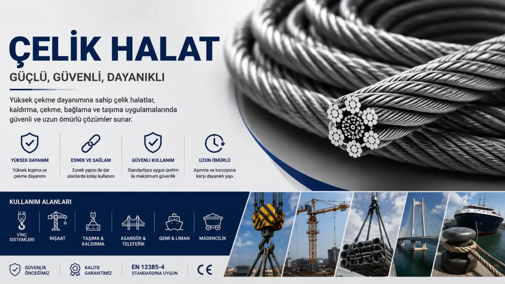 Çelik Halat Çeşitleri