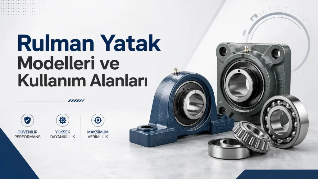 Rulman Yatak Modelleri ve Kullanım Alanları
