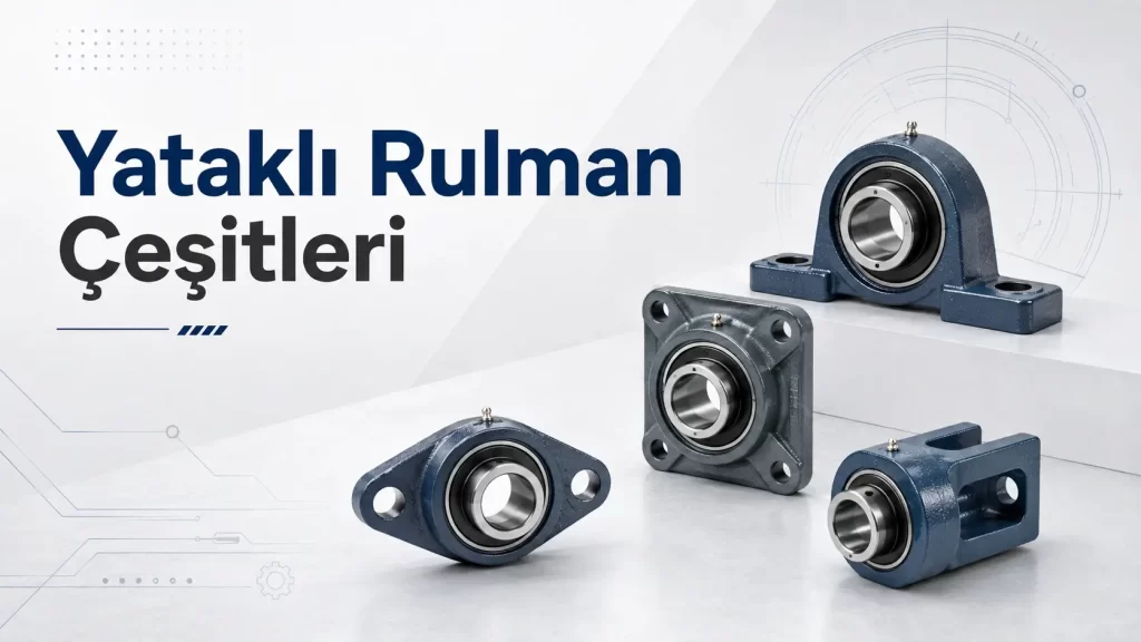 Yataklı Rulman Çeşitleri